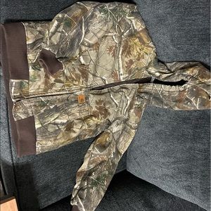 Carhartt youth large camo coat